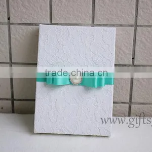 Elegant Wedding Invitations Silk Boxes Wholesale thumbnail-5