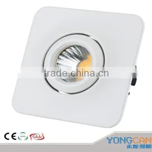 Small Square LED COB Downlight Ceilinglight 3W thumbnail-1