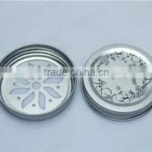 Eco-friendly Tinplate Metal Type Mason Jars Metal Lid thumbnail-2