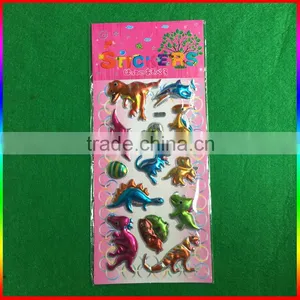 Dinosaur Design 3D Blister Cartoon Stickers thumbnail-1