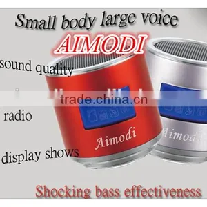 OEM Mini Speaker With Colorful Led Light Display,digital Speaker thumbnail-1