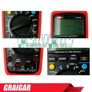 True RMS Digital Multimeters UNI-T UT139A AC DC Voltage and Current Auto Range Handheld Multimeter thumbnail-4