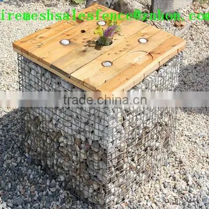 Galvanized+PVC Coated Gabion/gabion Baskets for Sale/gabion Wall Price thumbnail-2