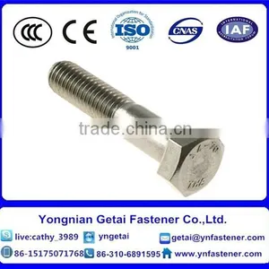 Din933 Grade 4.8 Full Thread M20 M48 Hex Bolt Standard Size High Quality thumbnail-3