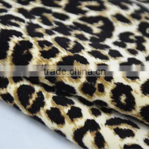 100%cotton Velvet Fabric Leopard Velvet Fabric Print Velvet Fabric thumbnail-1