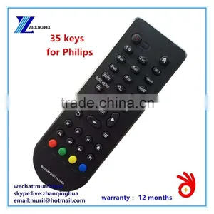 ZF High Quality Black 58 Keys Universal Remote Control for DVD/TV/VCR thumbnail-6