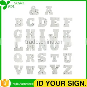 CNC Cutting Professional Wooden Lighted Letter-B thumbnail-5