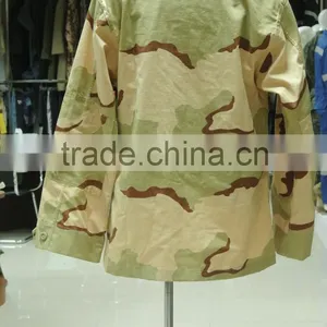 Custom Made 60% Cotton 40% Polyester Ripstop Yellow Tone Desert Camouflage USA Army Battle Dress Uniform thumbnail-2