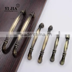 Italian Classical Zinc Alloy Cabinet Door Pulls Handles for Drawers thumbnail-2