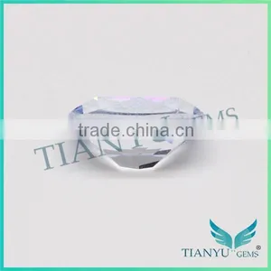 7x9mm Sea Blue Green Color 105# Cushion Shape Synthetic Spinel Gemstone Semi Precious Stone thumbnail-4
