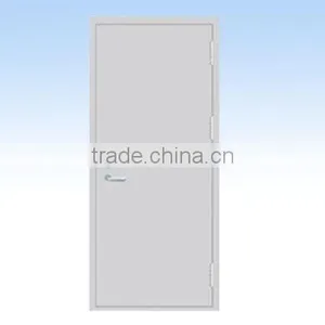 High Quality Steel Fire-proof Doors Blue Color With Different Fire-proof Grade thumbnail-3