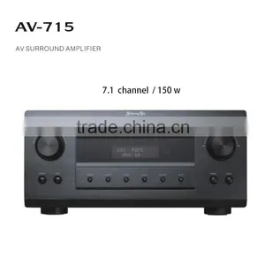 Amplifier Manufacturer Factory Price Home Theater 250w 8 Ohm Black Color Surround Sound 7.1 Channel Power Amplifier Kit thumbnail-3
