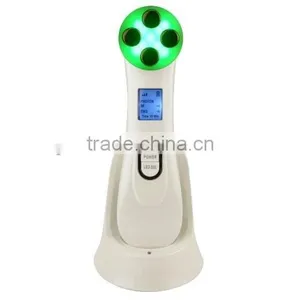 2016 EMS+RF+LED Therapy Good Seller Radio Frequency Skin Health Device for Women Use Facial Toner Machine With Heat Energy thumbnail-4