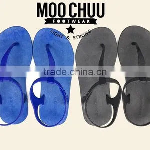 Rubber Ladies Sandles and Cheap Wholesale Flip Flops Women With Full Color Design Advertising PE thumbnail-2