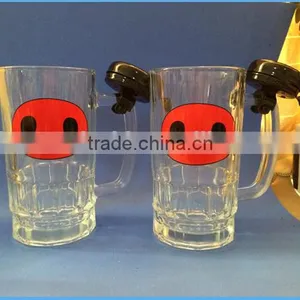 Clear Glass Bottles With Handle thumbnail-2
