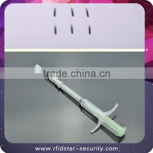 ISO11784/785 134.2KHz/125KHz RFID Animal Microchip Syringe for Animal Management thumbnail-1