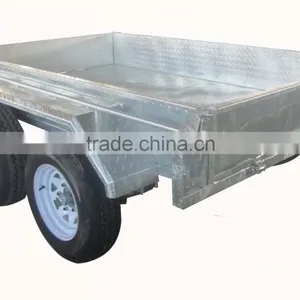 8x5 Tandem Axle Cage Trailer Double Axle Trailer thumbnail-5