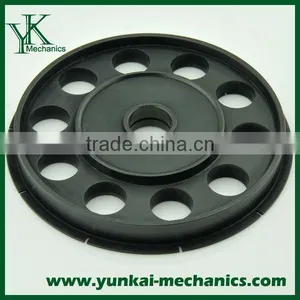 Black POM Engineering Plastic Machined Spare Parts,high Quality Cnc Turned Products thumbnail-1