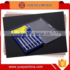 6 Piece Mini Screwdriver Tool Set For Eyeglass Repair Kit Watches Jewelry thumbnail-1