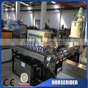 Pvc Fiber Reinforced Hose Pipe Extrusion Machinery/PVC Plastic Braided Hose Pipe Making Plant thumbnail-3