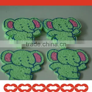 Green Elephant Cellulose Sponge thumbnail-1