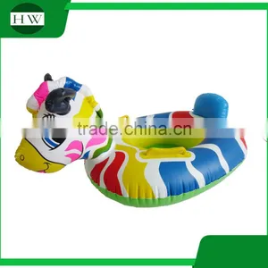 Custom Inflatable Animal Shaped Baby Swimming Boat/ring thumbnail-4