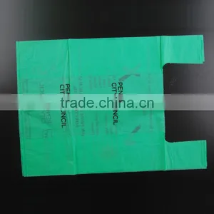 Hot Sale 100%Biodegradable&Compostable Vest Bag thumbnail-2