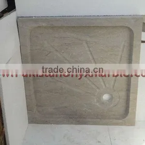 Beige Marble Shower Tray thumbnail-1
