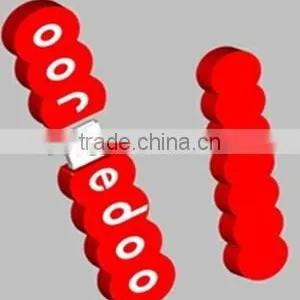 Custom Logo Shape/diecut USB 4G Flash Pen Drive/U Disk/USB--based Technology Thumb Drives thumbnail-1