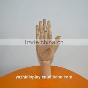 Hot Sale Wood Mannequin Hand for Gloves Display thumbnail-2