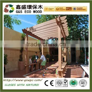 Eco-friendly Wpc Balcony Pergola Designed as Your Requirements Outdoor Pergola thumbnail-1