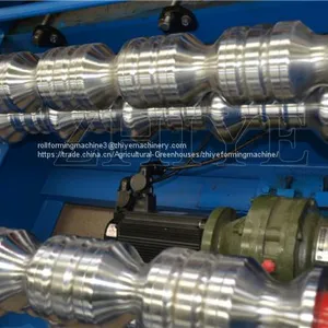 Zhiye High Quality GI Glazed Color Roof Tile Forming Machine thumbnail-4