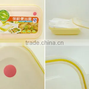 China Style Easy Open Plastic Funny Lunch Box thumbnail-1