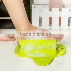 Foot Clean Plastic Massage Brush Bath Shower Foot Scrubber thumbnail-2