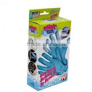 Magic Bristle Cleaning Gloves Cleaning Glove With Finger thumbnail-4