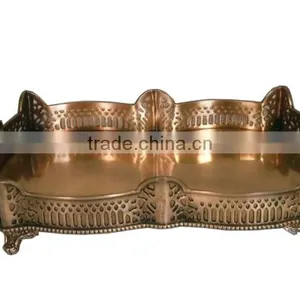 Antique Metal Tray thumbnail-3