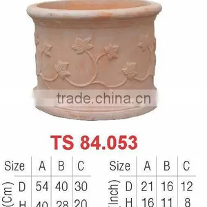 Vietnam Outdoor Terracotta Flower Pot thumbnail-1