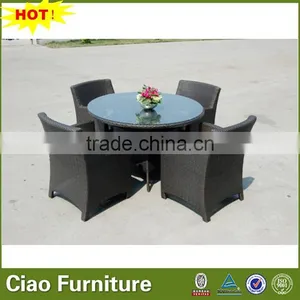 Rattan Garden Furniture Coffee Chairs Set thumbnail-2