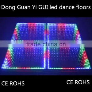 Wedding Club Party RGB Emitting Certification 3D LED Dance Floor thumbnail-1