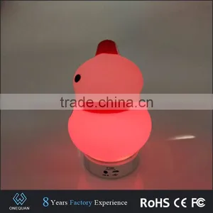2017 New Wireless Snowman Shape Bluetooth Speaker With Color Changing Mood Light thumbnail-3