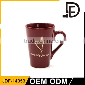 Drinkware Porcelain Hear Printing 16oz Tall Coffee Mug, Tall Ceramic Coffee Mugs, Funny Coffee Mugs thumbnail-1