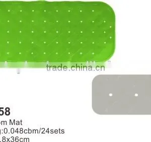 The Rectangular Shape Bathroom Mat/ Plastic Bathroom Floor MatTH558 thumbnail-1
