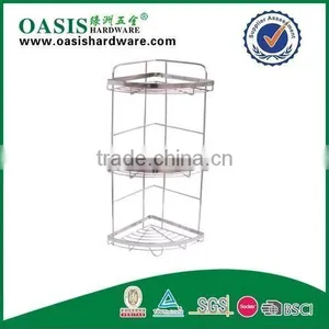 3-tier Bath Shelf / Stainlesssteel Chrome Bathroom Shelf /bathroom Shelf,wall Shelf,hanging Shelf thumbnail-1