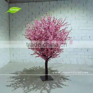 GNW BLS1503001 Small Pink Indoor Peach Blossom Tree for Decoration thumbnail-1