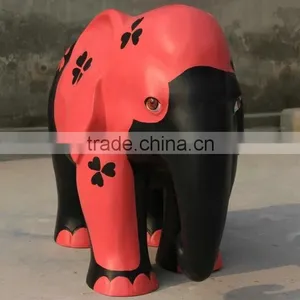 FRP Playground Display Elephant Mascot thumbnail-2
