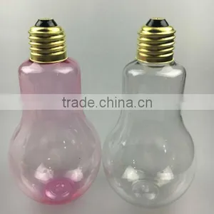 50ml 100ml Light Bulb Shaped Plastic Bottle Shaker thumbnail-4