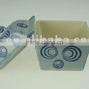 Stoneware Casserole Mini Square Shape thumbnail-1