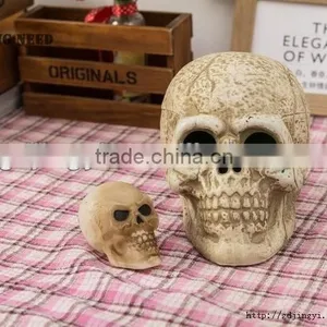 New Promotional LED Lighted Color Changing Plastic With Skull Halloween Decorations thumbnail-1