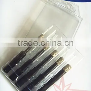 High Speed Brazed Diamond Core Drill Bit for Concrete With Plastic Tube thumbnail-1