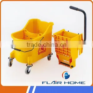 Green Wringer Bucket ,Mop Bucket With Wringer,mop and Bucket 33L thumbnail-2